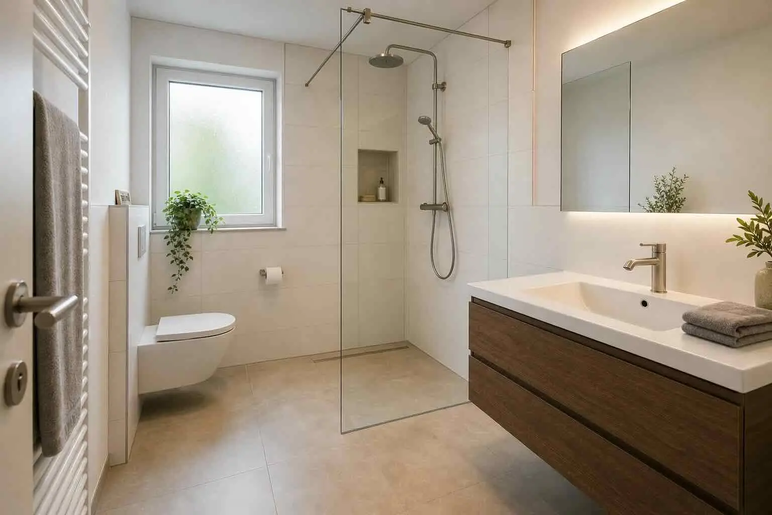 Modernes Badezimmer